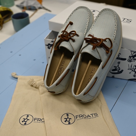 Froats Classic Hinder Seersucker Men's Size - Picture 2 of 9